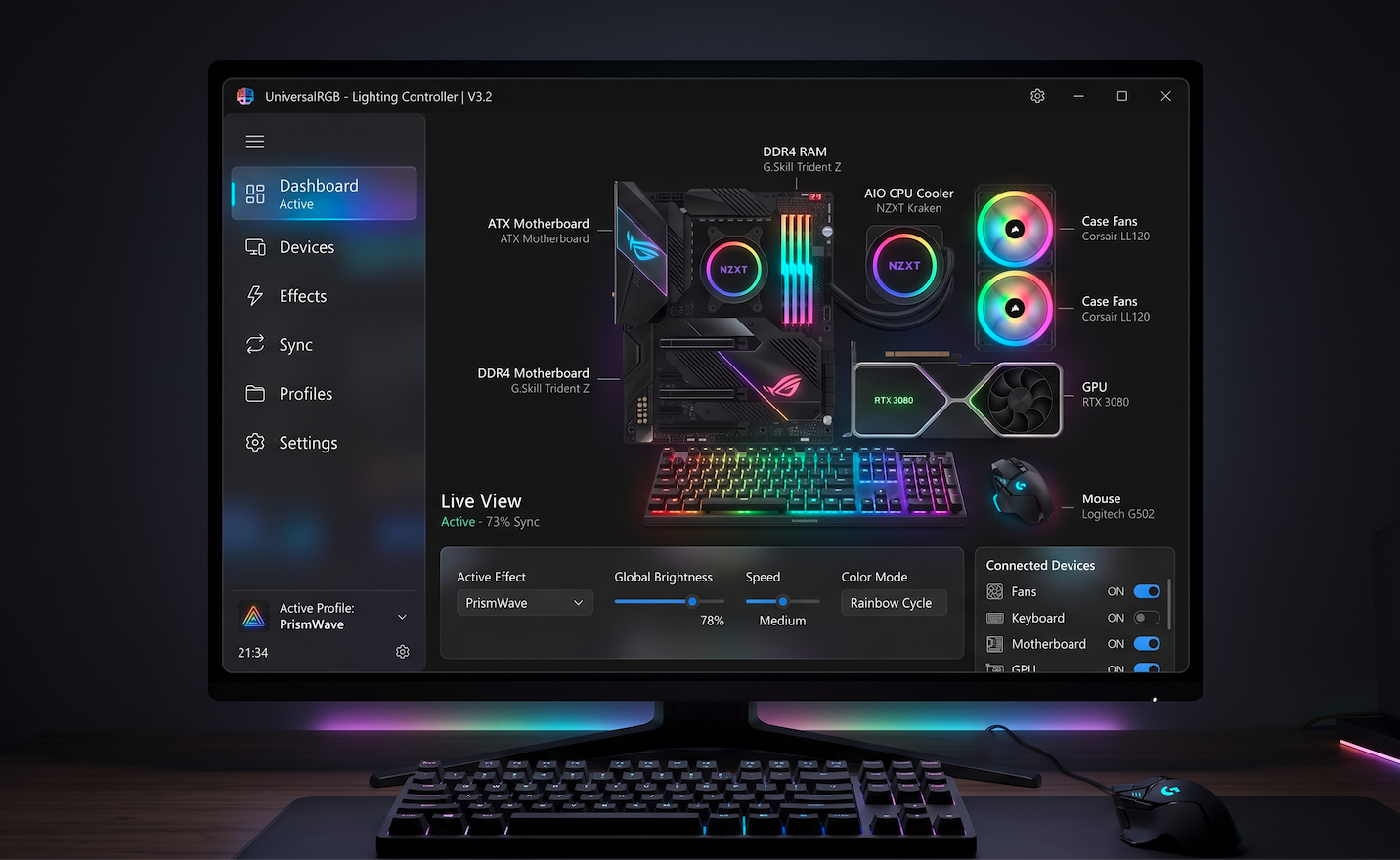 UniversalRGB - Lighting Controller V 3.2